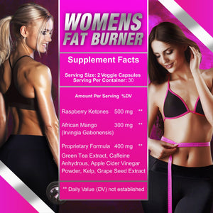 Fat Burner Thermogenic Weight Loss Diet Pills That Work Fast for Women 6 - Weight Loss Supplements - Keto Friendly- Carb Blocker Appetite Suppressant